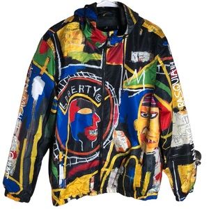 Jean-Michel Basquiat Members Only Artesta Windbreaker Jacket